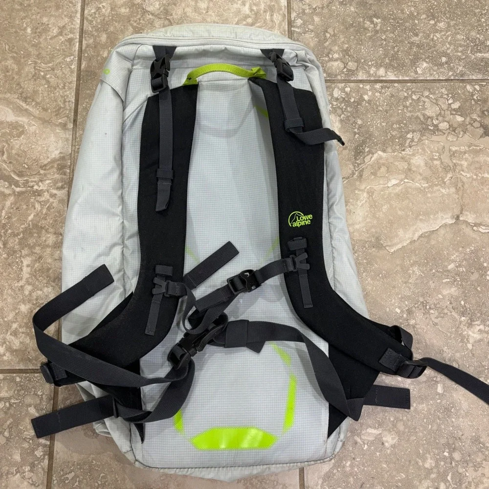 Lowe Alpine Ascent Superlight 30 Backpack Mens Gray Technical Climbing Pack